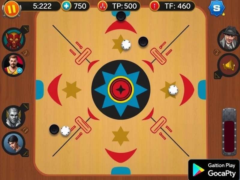 Pro Carrom Titan Physics Engine